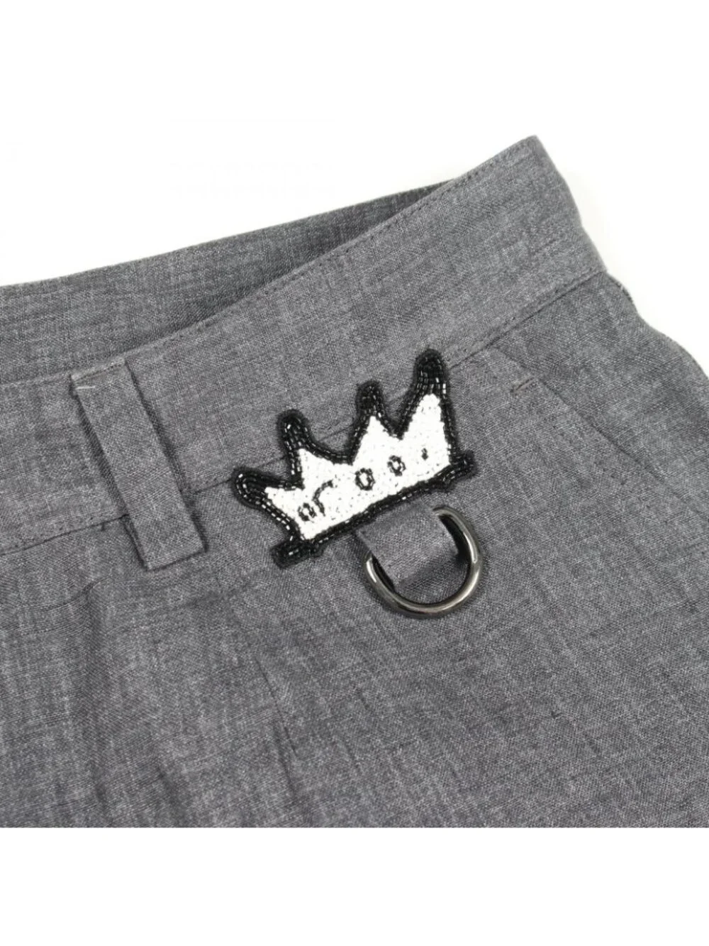 Dolce & Gabbana Pants Beaded Embroidery Fabric